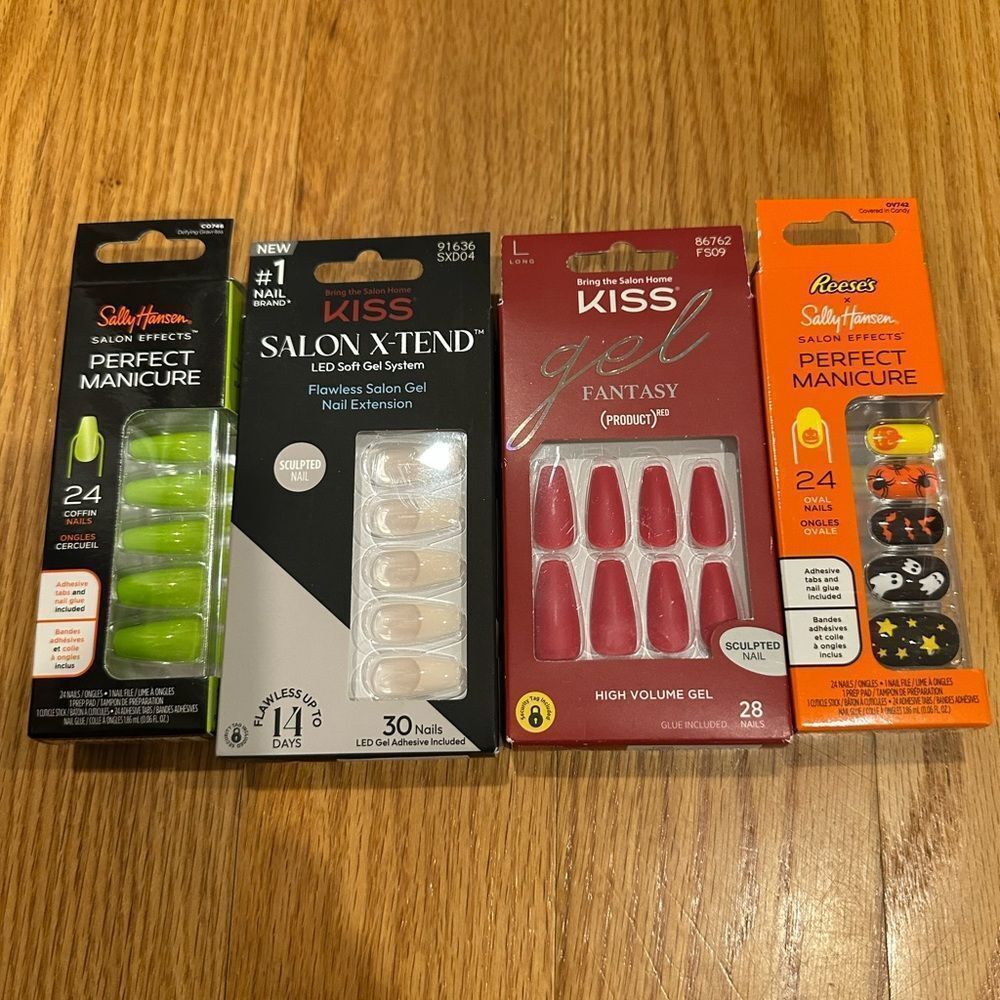 Nail Bundle Sall Hansen & Kiss press on nails